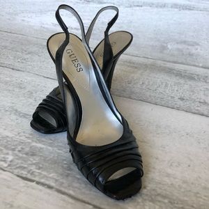 Black Guess High Heels